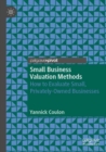 Image for Small Business Valuation Methods