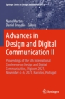 Image for Advances in Design and Digital Communication II : Proceedings of the 5th International Conference on Design and Digital Communication, Digicom 2021, November 4–6, 2021, Barcelos, Portugal