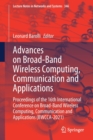 Image for Advances on Broad-Band Wireless Computing, Communication and Applications : Proceedings of the 16th International Conference on Broad-Band Wireless Computing, Communication and Applications (BWCCA-202