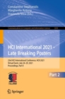 Image for HCI International 2021 - Late Breaking Posters : 23rd HCI International Conference, HCII 2021,  Virtual Event, July 24–29, 2021, Proceedings, Part II