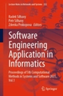 Image for Software Engineering Application in Informatics : Proceedings of 5th Computational Methods in Systems and Software 2021, Vol. 1