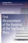 Image for First Measurement of the Running of the Top Quark Mass