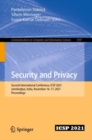 Image for Security and Privacy: Second International Conference, ICSP 2021, Jamshedpur, India, November 16-17, 2021, Proceedings