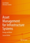 Image for Asset management for infrastructure systems  : energy and water