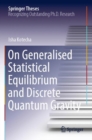 Image for On Generalised Statistical Equilibrium and Discrete Quantum Gravity
