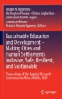 Image for Sustainable Education and Development – Making Cities and Human Settlements Inclusive, Safe, Resilient, and Sustainable
