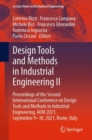 Image for Design Tools and Methods in Industrial Engineering II: Proceedings of the Second International Conference on Design Tools and Methods in Industrial Engineering, ADM 2021, September 9-10, 2021, Rome, Italy