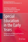 Image for Special Education in the Early Years: Perspectives on Policy and Practice in the Nordic Countries