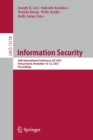 Image for Information Security : 24th International Conference, ISC 2021, Virtual Event, November 10–12, 2021, Proceedings