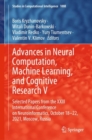 Image for Advances in Neural Computation, Machine Learning, and Cognitive Research V