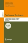 Image for Software Business: 12th International Conference, ICSOB 2021, Drammen, Norway, December 2-3, 2021, Proceedings : 434