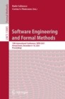 Image for Software Engineering and Formal Methods: 19th International Conference, SEFM 2021, Virtual Event, December 6-10, 2021, Proceedings : 13085