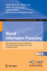 Image for Neural Information Processing : 28th International Conference, ICONIP 2021, Sanur, Bali, Indonesia, December 8–12, 2021, Proceedings, Part VI