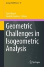 Image for Geometric Challenges in Isogeometric Analysis