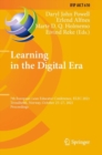 Image for Learning in the digital era  : 7th European Lean Educator Conference, ELEC 2021, Trondheim, Norway, October 25-27, 2021
