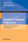 Image for Frontiers in Software Engineering