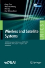 Image for Wireless and satellite systems  : 12th EAI International Conference, WiSATS 2021, virtual event, China, July 31-August 2, 2021