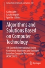 Image for Algorithms and Solutions Based on Computer Technology