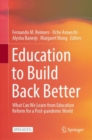 Image for Education to Build Back Better