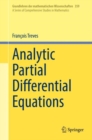 Image for Analytic Partial Differential Equations : 359
