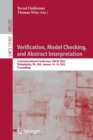 Image for Verification, model checking, and abstract interpretation  : 23rd International Conference, VMCAI 2022, Philadelphia, PA, USA, January 16-18, 2022, proceedings: Theoretical Computer science and genera
