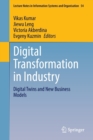 Image for Digital transformation in industry  : digital twins and new business models