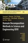 Image for Domain decomposition methods in science and engineering XXVI