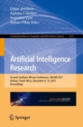 Image for Artificial intelligence research  : second Southern African Conference, SACAIR 2021, Durban, South Africa, December 6-10, 2021, proceedings