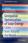 Image for Geospatial optimization of solar energy  : cases from around the world