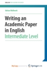 Image for Writing an Academic Paper in English