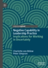 Image for Negative capability in leadership practice: implications for working in uncertainty