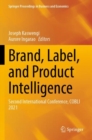 Image for Brand, label, and product intelligence  : Second International Conference, COBLI 2021