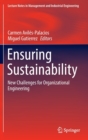 Image for Ensuring sustainability  : new challenges for organizational engineering