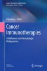 Image for Cancer immunotherapies  : solid tumors and hematological malignancies