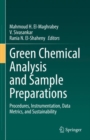 Image for Green Chemical Analysis and Sample Preparations