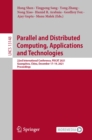 Image for Parallel and Distributed Computing, Applications and Technologies: 22nd International Conference, PDCAT 2021, Guangzhou, China, December 17-19, 2021, Proceedings