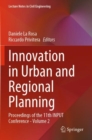 Image for Innovation in Urban and Regional Planning : Proceedings of the 11th INPUT Conference - Volume 2