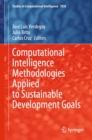 Image for Computational Intelligence Methodologies Applied to Sustainable Development Goals : 1036