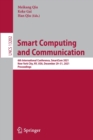 Image for Smart computing and communication  : 6th International Conference, SmartCom 2021, New York City, NY, USA, December 29-31, 2021, proceedings