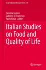 Image for Italian Studies on Food and Quality of Life : 85