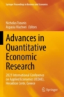 Image for Advances in quantitative economic research  : 2021 International Conference on Applied Economics (ICOAE), Heraklion Crete, Greece