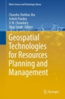 Image for Geospatial Technologies for Resources Planning and Management
