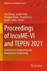 Image for Proceedings of IncoME-VI and TEPEN 2021  : performance engineering and maintenance engineering
