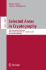 Image for Selected areas in cryptography  : 28th International Conference, virtual event, September 29-October 1, 2021, revised selected papers