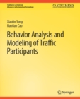 Image for Behavior Analysis and Modeling of Traffic Participants