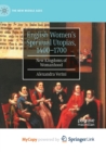 Image for English Women&#39;s Spiritual Utopias, 1400-1700