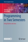 Image for Programming in Two Semesters: Using Python and Java