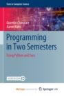 Image for Programming in Two Semesters