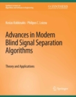 Image for Advances in Modern Blind Signal Separation Algorithms: Theory and Applications