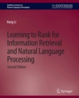 Image for Learning to Rank for Information Retrieval and Natural Language Processing, Second Edition